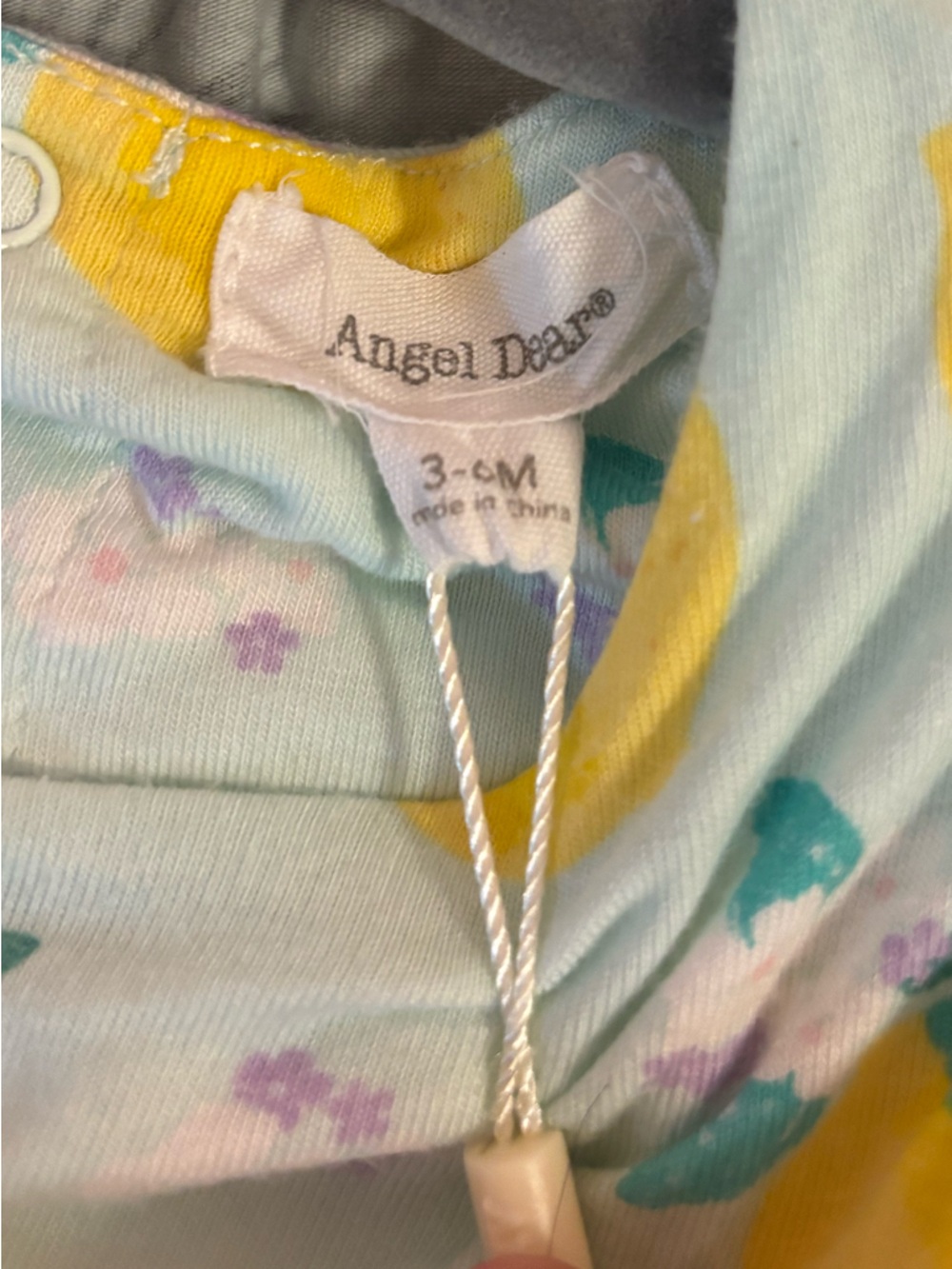 Angel Dear Lemon Print Romper - Picture 5 of 5